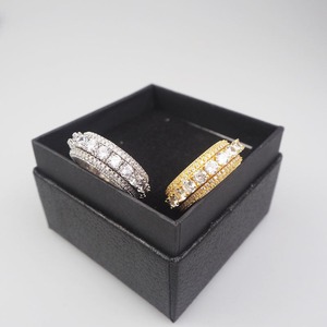 Top Quality Lab Grown Hip Hop <b>Diamond</b> <b>Ring</b> for Women Brilliant Shine for Streetwear Party and Daily Wear Available At Best Price - Product Image 2