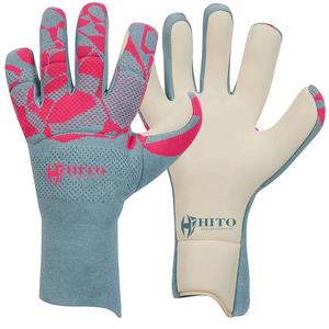 Guantes de Portero de Látex Alemán de 4 mm de la Mejor Calidad, Silicona en el Dorso, Protección de Pulgar con Inyección Negativa, Correa Integrada - Product Image 3