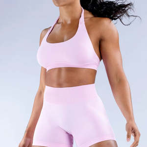 Leggings pour femmes personnalisés à taille haute en spandex, effet ventre plat, séchage rapide, pour l'entraînement et le sport - Product Image 1