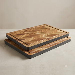 เขียงไม้กระถินณรงค์แบบยั่งยืน ขนาดสั่งทำพิเศษ แบบปลายไม้ต่อกัน - Product Image 5