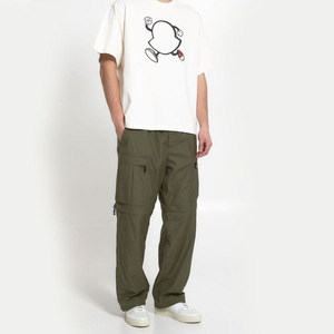 Top Quality Men's Solid Color <b>Waterproof</b> <b>Cargo</b> <b>Pants</b> With Drawstring Waist And Multiple Pockets Casual <b>Cargo</b> Trousers For Men - Product Image 3