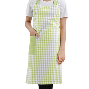 100% Cotton Sleeveless <b>Pocket</b> Apron Woven Customisable Eco-Friendly Durable Reusable Soft Daily Sanitary - Product Image 1