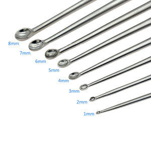 Cureta de Acero Inoxidable, Cureta Ósea, Cuchara para Huesos, Herramientas Quirúrgicas Ortopédicas con Punta de 2mm-9mm de Blush Surgical - Product Image 2