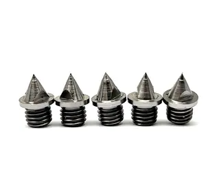 Titanium material replacement track and field spikes