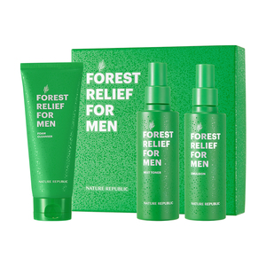 Set di Cura della Pelle Maschile Nature Republic, Collezione Idratante Forest Relief - Product Image 1