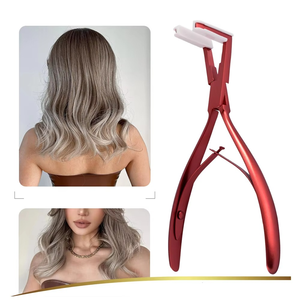 Herramientas de Extensión de Cabello de Última Generación en Color Beige con Marca Personalizable Disponible para el Cuidado del Cabello y Peinado en Salón de Belleza - Product Image 5