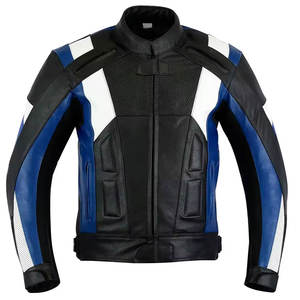 Chaqueta de Motociclista de Diseño Moderno para Hombre, Ajuste Cómodo, Transpirable, Impermeable, Forro Suave, Hombros Reforzados para Mayor Seguridad - Product Image 1