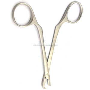 Pinza de Collin WPS-CCFS-01 de WORLD PRECISION SURGICAL, Recta, de Acero Inoxidable, Reutilizable, para Cirugía General, Instrumento con Certificación CE - Product Image 2