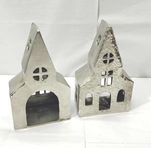 Support de Bougie en Métal en Forme de Maison de Noël 2025, Décoration Maison, Décoration Pâques, Lumières de Noël, Idée Cadeau de Fêtes, Boîte – Vente Chaude - Product Image 6