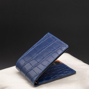 Cartera de Hombre de Alta Calidad, Diseño Corto y Elegante, 8x11.5cm, Cuero Genuino con Patrón de Hilo, Logotipo Personalizado, Precio Directo de Fábrica - Product Image 3