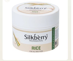 Gommage Visage Exfoliant et Éclaircissant au Riz Silkberry Professionnel avec Vitamine C – Élimination des Peaux Mortes et Revitalisant pour une Peau Éclatante - Product Image 2