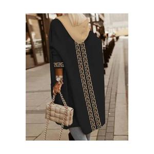 Cardigan stampato digitale a manica lunga doppio colore BN-65699 - BN-65699-S - Product Image 2