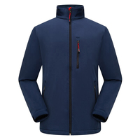 Chaqueta Softshell Premium, Resistente al Viento y al Agua, Forrada con Forro Polar, Chaqueta Táctica para Senderismo y Ciclismo al Aire Libre, Chaquetas Softshell para Hombre, DDP