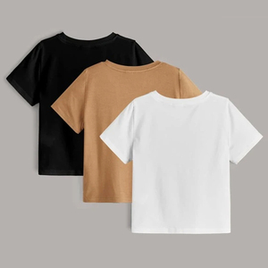 T-shirt Enfant Personnalisé – Fabrication OEM de Vêtements Décontractés à Manches Courtes et Douces pour Importateurs et Grossistes de Vêtements pour Enfants - Product Image 6