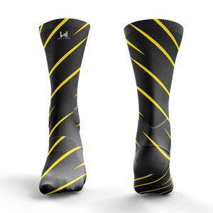 Custom Crew Knit Sports <b>Socks</b> Spandex Blend Antibacterial Breathable Yoga Youth Basketball Football Outdoor Wear High Quality - Product Image 1