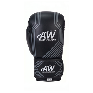 ถุงมือชกมวย Askar Wear Ind ขนาด 12 ออนซ์ หนังแท้ ปิดด้วยเวลโคร สำหรับฝึกซ้อม ระบายอากาศได้ดี สำหรับผู้ใหญ่ แบบเต็มนิ้ว - Product Image 2