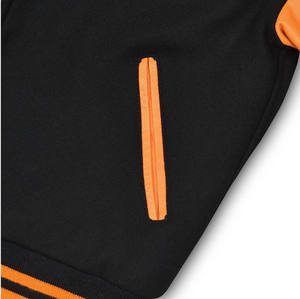 Winter Baseball Varsity <b>Jacket</b> Printed Custom Team Logo Front Stand Collar Bomber Vintage Letterman 100% Wool <b>Fleece</b> <b>Lining</b> - Product Image 6