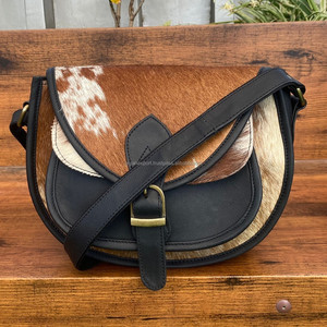 Sacs à main en cuir de vachette pour femmes sac à bandoulière en cuir véritable personnalisé sac à bandoulière de luxe de créateur sacs en cuir occidental - Product Image 3