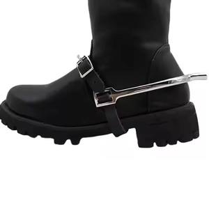 อุปกรณ์ขี่ม้าสแตนเลสสีพื้นแบบทึบ - Product Image 5