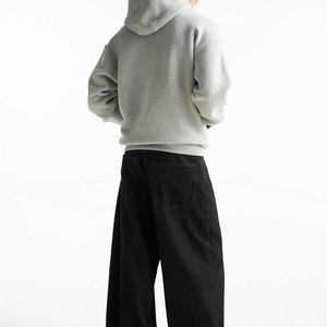 <b>Thermal</b> Hoodie 100% Fleece Oversized Hoodies for <b>Men</b> <b>Top</b> Selling Custom Hoodies Winter Season with Lace Hooded Neck - Product Image 2