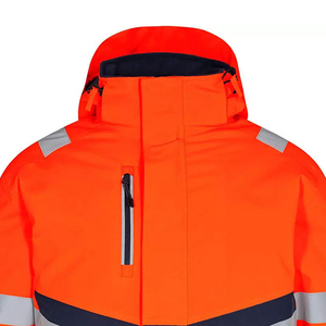 New Arrival Work Wear Safety <b>Reflective</b> <b>Jacket</b> For <b>Men</b> Custom Logo And Solid Color Top Quality Low Price - Product Image 4