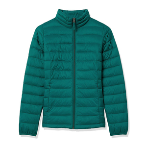 Chaqueta Acolchada Verde con Capucha, Cierre de Cremallera, Impermeable, Ecológica, Reversible, Cortavientos, Informal, Unisex, Corte Regular - Product Image 3