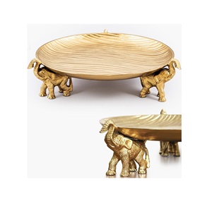 OEM Manufacturer Premium Finish Brass Serving Bowl For Hotel Restaurant Dining <b>Table</b> And Food Serving Experience - Product Image 1