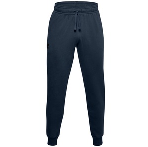 Pantalones deportivos de lona de cintura media para hombre, pantalones de chándal de entrenamiento de gimnasio informales con bolsillos, transpirables de secado rápido - Product Image 1
