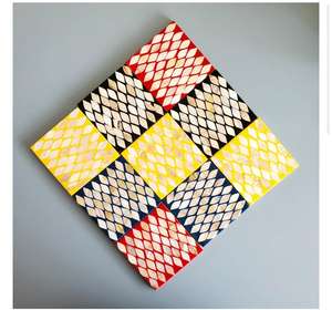 Posavasos de MDF con incrustaciones de nácar hechos a mano, posavasos de nácar, manteles individuales, posavasos con incrustaciones de nácar a buen precio de fábrica - Product Image 4