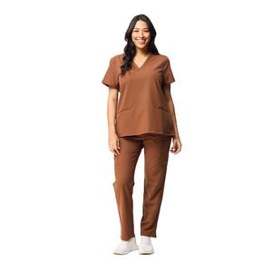 Camiseta Médica Profesional para Mujer, Uniforme de Enfermera, Fabricante de Fábrica con Etiqueta Privada OEM Personalizada - Product Image 2