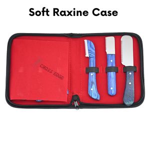Premium Dog Cat Horse Grooming Stripping <b>Knife</b> Case 6pcs Stainless Steel Tools for Coat Care Fur Removal Thinning & Finishing - Product Image 6