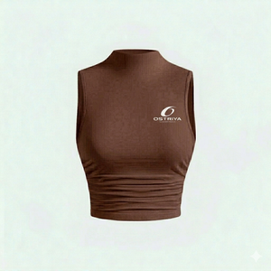 Cheap Price Custom Size Spandex/Polyester Eco-Friendly Knitted Women's Tank <b>Tops</b> Casual Sleeveless Summer Regular Fit Activewear - Product Image 3