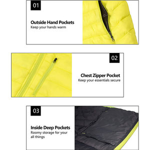 โรงงานผลิตเสื้อแจ็คเก็ตพัฟเฟอร์แขนยาวผู้ชายรุ่นใหม่ล่าสุด รับผลิตตามสั่ง ขายส่งเสื้อแจ็คเก็ตพัฟเฟอร์ - Product Image 5