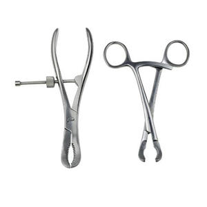 Pinzas Ortopédicas Veterinarias Profesionales de Acero Inoxidable para Sujeción de Huesos, Certificación CE Clase I, 14cm/16cm, 1 Año de Garantía - Product Image 3