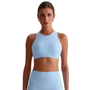 Vêtements de sport personnalisés, ensemble de yoga, soutien-gorge de sport de haute qualité, respirant, confortable, extensible, sans couture - Product Image 3