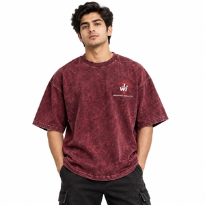 เสื้อยืดโอเวอร์ไซส์ผู้ชาย ผ้าระบายอากาศดี สไตล์ทันสมัย ใส่สบาย เสื้อยืดโอเวอร์ไซส์ผู้ชาย คุณภาพพรีเมียม - Product Image 4