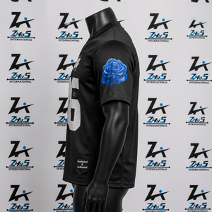 Camiseta de algodón de 240 g con hombros caídos al por mayor, camiseta con logo personalizado, camisetas extragrandes de alta calidad para hombre con estampado personalizado - Product Image 4