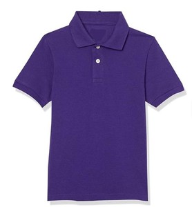 Meilleure Offre - Polo à Manches Courtes en Polyester et Coton Personnalisé pour Enfants - Séchage Rapide - Product Image 2