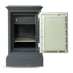Electronic <b>Safe</b> WELKO BLD820 Led Black <b>Key</b> <b>Lock</b> Fireproof Anti-theft Home <b>Safe</b> - Product Image 2