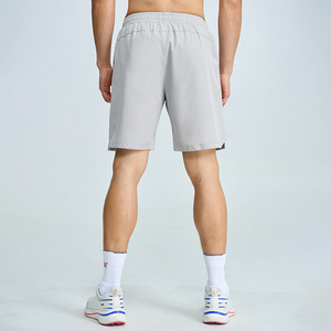 Shorts pour hommes de haute qualité, personnalisés avec logo, décontractés, respirants, à séchage rapide, en polyester et élasthanne, confortables, à taille élastique ample - Product Image 3