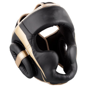 Protège-tête de boxe personnalisable en cuir, protection intégrale du visage, casque respirant pour MMA, karaté, kickboxing, sparring 2026 - Product Image 2