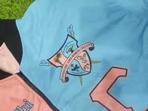 Sorority Gamma Phi Delta 1943 All Over Sublimation Heat Transfer Printed Quilt Lined Casual <b>Zipper</b> Outdoor Bomber Jackets - Product Image 6