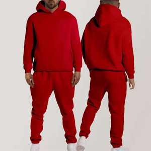 Conjunto Deportivo para Hombre, Sudadera con Capucha y Pantalones Jogger, 100% Algodón, Corte Regular, Calidad Premium, Producto OEM 2026, Venta al Por Mayor, Forro Polar de Invierno, Estilo Urbano - Product Image 2