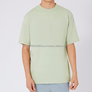 Camisetas de Hombre 100% Algodón al por Mayor, Corte Holgado, Color Procesado, Impresión Serigráfica, Estampado Grande - Product Image 6