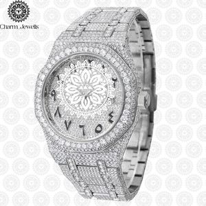 Montre de Luxe Femme Charm_Jewells avec Cristaux, Boîtier Tonneau 38mm en Acier Inoxydable, Affichage Analogique Quartz et Date, Style Bijou Tendance - Product Image 3