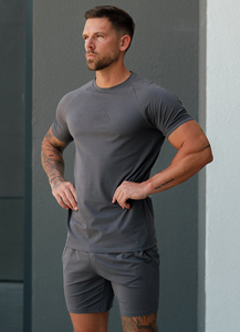 Shorts de sport décontractés pour hommes, séchage rapide, respirants, légers, pour la randonnée, l'athlétisme, les activités de plein air, entraînement, service OEM, logo personnalisé - Product Image 5