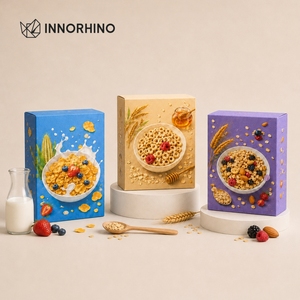Custom Printed Seal End Tamper-evident Paper <b>Box</b> for Blind <b>Box</b> Collectible Figure Retail Cereal Biscuit Sticks Packaging - Product Image 3