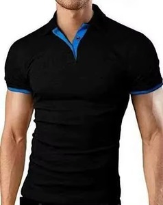 Camisetas Casuales Sólidas para Hombre al por Mayor, Transpirables, de Secado Rápido para Verano, Camisetas Polo de Tallas Grandes para Hombre - Product Image 3