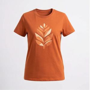 Nueva Llegada, Camisa de Oficina para Mujer, Primavera Otoño, Moda, Estampado Moderno, Vestido Informal para Dama, 240 g/m², 100% Algodón Satinado con Lentejuelas - Product Image 1