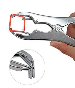 premium Stainless Steel Elastrator <b>Stretching</b> Forceps Tail Breaking <b>Ring</b> Castration Forcep for Sheep. - Product Image 2